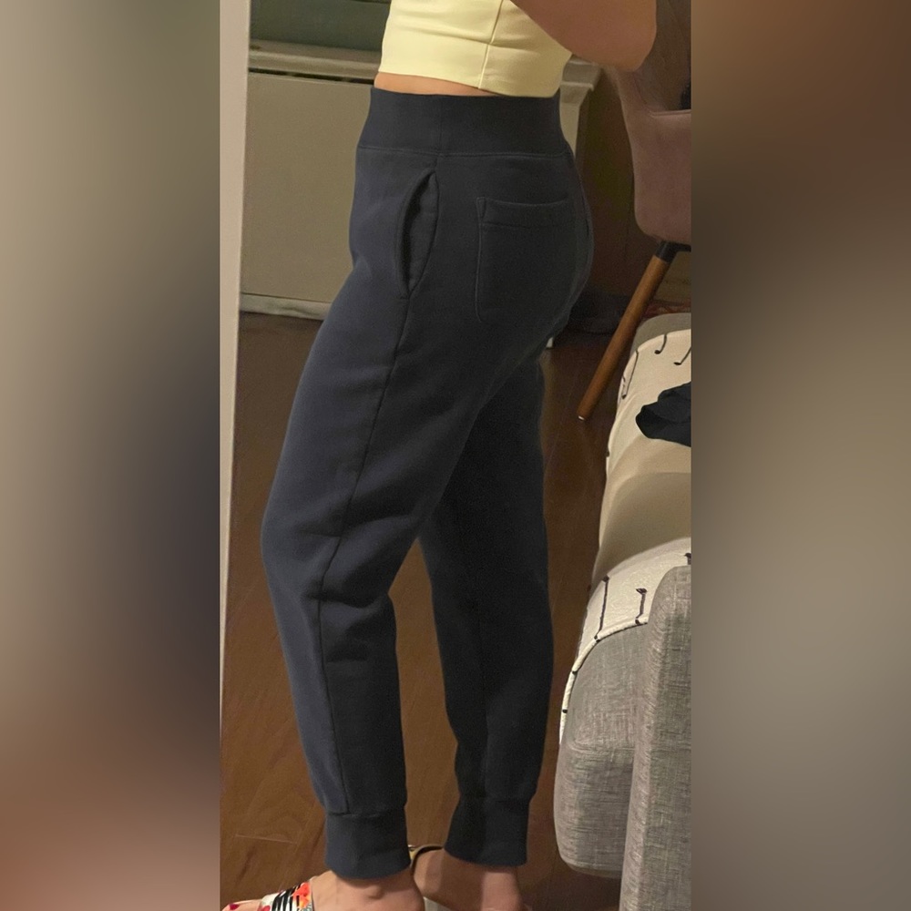 Aritzia Dark Blue zip sweater - Picture 6 of 16